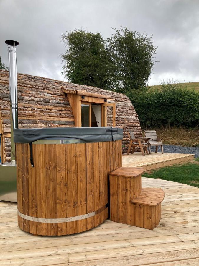 Hotel Delor - Bryntalch Glamping Pods Montgomery Exteriér fotografie