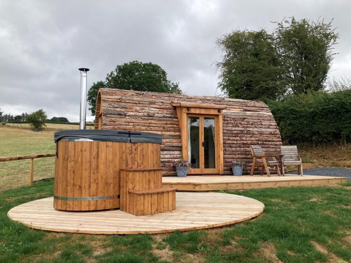 Hotel Delor - Bryntalch Glamping Pods Montgomery Exteriér fotografie